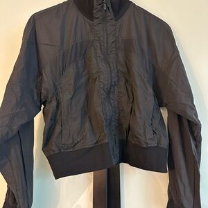 lululemon athletica Black Bomber Jacket